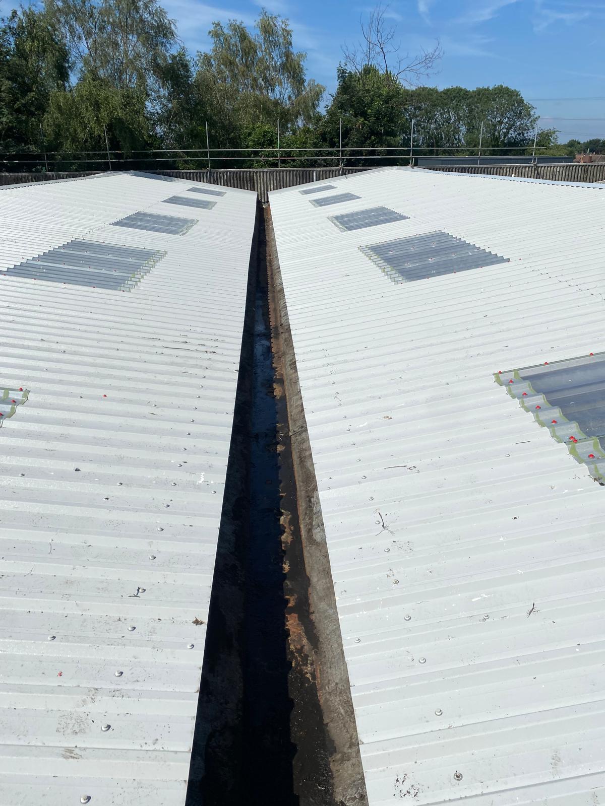 Project roof finished