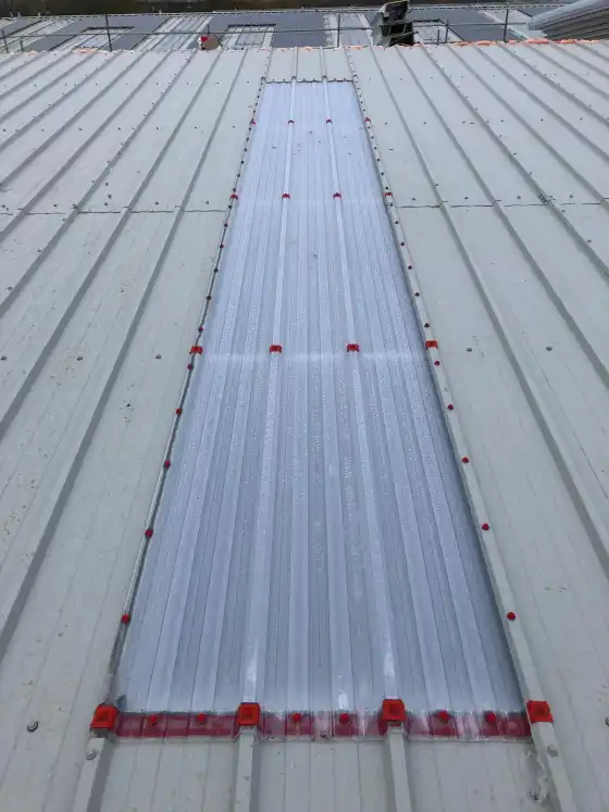 Rooflight replacement and detailing